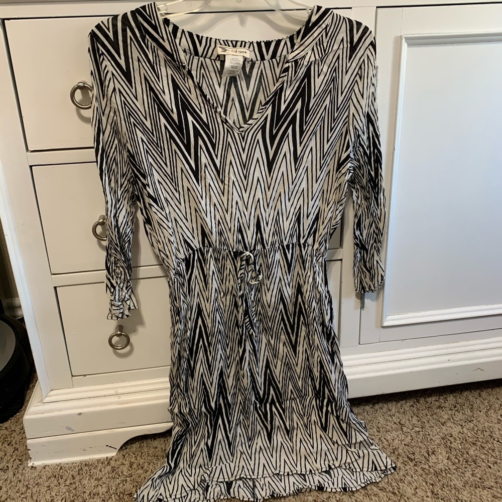 Zigzag chevron tunic